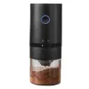 Macinine Electric Coffee Grinder Cafe chicchi di caffè automatico Mill Burr Grinder Machine per viaggi per viaggi USB portatile ricaricabile