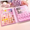 Sets Kevin Coco 54 Color Eyeshadow Palette Beautiful Girls Makeup Plate Eyeshadow Lipstick Korean Glitter True Beauty Maquillage Kit