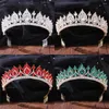 Pinces à cheveux diadème de couronne de cristal baroque avec peigne strass bal princesse diadème diadèmes et couronnes pour femmes mariée accessoires de mariage