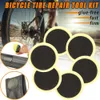 Nieuwe Nieuwe Nieuwe 50 Stuks Bike Patch Zonder Lijm Draagbare Snelle Gereedschappen Voor Fietsen Fietsen Apparatuur Band Reparatie Pads Quick re