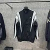 Men's Tracksuits Designer Logo Embroidered Spliced Contrast Sports School Uniform Jackets and Sprint Suits UF3K