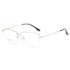 Lunettes de soleil Vazrobe 156mm surdimensionné hommes lunettes cadre mâle semi-sans monture lunettes myopes lunettes pour prescription optique grand grand visage