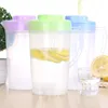 Water Bottles 2L Large Capacity Beverage Storage Container Heat Resistant Cold Jug Plastic Juice Pitcher Household Teapot Kettle