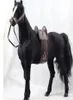 Simulering Animal War Horse Toy Doll Handgjorda djur Hästdockor Realistiska päls Hem El Ornament Decoration 36x34cm DY800356242148