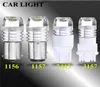 Ampoules de voiture 10X 7443 3157 1157 ba15d, feu stop blanc LED 1156, clignotant arrière 5630SMD8657922