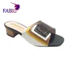 Patchwork 7 modieuze multi -delicate en kleuren ladiesslippers dames slippers nigeria stijl schoenen 2 53