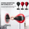 Desktop Punching BALL BALL MED SUCTION CUP BABELL BOXING Tränar barn Speed ​​Tool Stress Ball Adult Training Boxing Re X3T5 240226