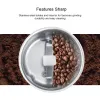 Grinders Portable Electric Coffee Bean Grinder Mill Kitchen Tool Herbs Salt Pepper Spices Nuts Grains Mini Medicine Flour Powder Crusher