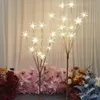 many -Head Metal Gold Candlestick AC Powered LED Light Source for Wedding Sta Decoration Table Centerpiece Walkway Pillar