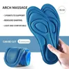 Women Socks Memory Foam Insoles Nano Antibacterial Cuttable Breathable Fabric Men Sports Sweat Absorption Deodorant Shoes Accessory