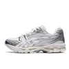 Designer Gel Kayano14 Y2K Sneakers che corre uomini donne allenatori casual vintage in pelle nere verde ossidiano crema grigio bianco argento bassa atletica sportiva da esterno scarpe sportive