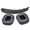 Accessoires Nouveaux coussinets de plate-forme d'oreille Remplacement des oreilles avec un pavé de bandeau pour Razer Tiamat 7.1 / Tiamat 2.2 Headsed