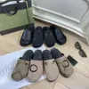 Designer Princetown Chinelos G Carta Flat Mules Preto Marrom Sandálias Genuínas Mocassins De Couro Sapatos Homens Mulheres Veludo Senhoras Sapato Casual Mule Metal Fivela Sapato