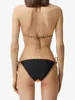 Kvinnors bikini designer badkläder blommig bikini rosa bikini set för kvinnor triangel badkläder baddräkter bikini tvådelar biquini thong set för sexig virkning