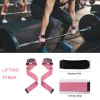 Lifting Weightlifting Hip Thrusts Barbell Pad Set with Ankle Straps and Lifting Straps for Cable Machines Squats Bench Press Workout