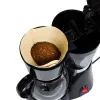 Narzędzia DMWD 650 ml Automatyczne Automatyczne kroplowanie American Coffee Machine 220V Electric Tea Infuser z szklanym garnkiem do kawy na 46 szklanki