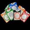 4 Storlek Färgglada klara silvervit Pearl Plastic Poly Opp Packing Zipper Retail Packages smycken Mat PVC Plastpåse Packing PAGS