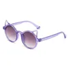 Luxus Designer Sonnenbrille Neue Kinder Katze Ohr Runde Mädchen Cartoon Nette Baby Outdoor Sonnenschutz Brillen UV400 Gafas De Sol Qij7