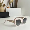 Moda lüks tasarımcı güneş gözlüğü cel 40238 Marka Erkek ve Kadınlar Küçük Sıkılmış Çerçeve Oval Gözlükler Premium UV 400 Polarize Güneş Gözlüğü