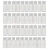 Lipstick 100 Pcs Empty Plastic Lotion Bottle with Flip Top Caps Squeezable Pe Container Travel Liquid Shamboo Fill Vial 10ml 20ml 30ml