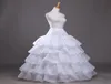 Nieuwe Baljurk Petticoat Witte Crinoline Onderrok Trouwjurk Slip 3 Hoepelrok Crinoline Voor Quinceanera Jurk Goedkope 8877486