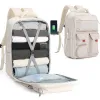 Ryggsäck resor ryggsäck stor bärbar dator ryggsäck för kvinnor män vattenbeständig college.