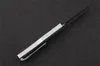 Lâmina de faca dobrável VESPA Deusa: M390 (cetim/espelho) Cabo: aço inoxidável, facas de sobrevivência para acampamento ao ar livre, ferramentas EDC