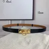 Ceinture de bijoux de marque de luxe bracelet en cuir véritable pour femmes ceinture en cuir véritable Epsom 18mm