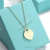 designer jewelry necklace Minimalist Necklace Jewelry Heart shaped Pendant Customized Love Pendant Women's 316 Stainless Steel Valentine's Day Handmade Jewelry