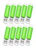 Toplu 10pcs USB 20 Flash Drives 64MB Bellek Çubuğu Yüksek Hızlı Kalem Sürücü Depolama Tanıtım Hediyeleri Bilgisayar Dizüstü Bilgisayar 6861555