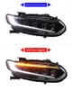 Lampada frontale a LED per Honda Accord G10 Blu DRL Faro 2018-2022 Indicatore di direzione Lente per proiettore a doppio fascio di luce