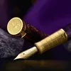 Hongdian D5 Qin Dynasty Series Piston Fountain Pen Eff eff nib exquisite retro書記執筆刻まれた中国語スタイル240229