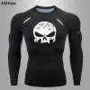 Camisetas masculinas de boxe jiu jitsu treinamento bodysuit ginásio jogging terno de compressão basquete terno de secagem rápida masculino rashguard t camisa