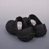 Defender tıkanıklığı Siyah Kauçuk Tasarımcı Sandalet Erkek Platform Lastik Sandale Sandale Beyaz Yaz Plaj Ayakkabıları Abartılı Paris Lüks Ünlü Terlik