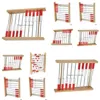 Andere Kantoor Schoolbenodigdheden Groothandel Houten Calcation Rack 10 Bars Kinderen Verlichting Puzzel Leuk Speelgoed Drop Delivery Zakelijk Dh1No