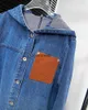 Damen Jacken Designer Jacken Denim Mantel Frühling Stil Slim für Dame Outfit Frau Jeans Klassische Windjacke Mäntel Femme 240301