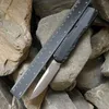 9000 Livewire AU/TO Pocket Knife D2 Full / Serrated Blad Blade Aluminum Handle Reversible Clip Tactical Hunting EDC TOOL