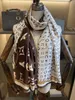 Foulard en soie Designers Femmes Hommes Châle Pashmina Écharpe de luxe Top Marque L Lettre Mode Écharpe de printemps Classique motif monogramme complet longue écharpe anneau sciarpa 180 * 90 cm