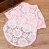 Dog Apparel Pet Clothing Stylish Lace Hollow Design Clothes For Summer Comfort Breathability Supplies Spring