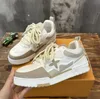 Skate SK8 Sneakers Designer Trainer Sneaker Casual Shoes Runner Shoe Outdor Leather Flower Ruing Fashion Classic Women Men Shoes Storlek 35-45