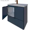 Bathroom Sink Faucets Marble sink with soft closing door and 24 floating bathroom vanity kitchen sink faucet washbasin for bathroom sink furniture Q240301