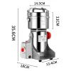 ツール304ステンレススチールクラッシャー家庭用小麦粉ビーター穀物粉粉砕グラインダーポータブルコーヒーグラインダー
