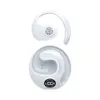 JR07 Écouteurs sans fil avec crochet d'oreille Réduction du bruit Bluetooth 5.3 TWS Écouteurs Casque de jeu Affichage LED Haute qualité Nouveaux écouteurs 2024