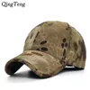 Шариковая кепка с камуфляжным принтом в джунглях, камуфляжная кепка унисекс для мужчин, армейская тактическая регулируемая винтажная женская кепка Snapback Bone