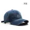 Boll Caps hatt kvinnors mode trendiga tvättade denim NYC broderad toppade mössa utomhus mäns avslappnade solskydd solskade baseball