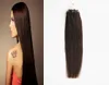 Nieprzetworzone dziewicze Brazylijskie proste włosy Micro Loop Pierścienia przedłużenia włosów 100G Micro Link Hair Extensions Human7214653