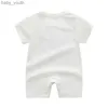 bambini Designer Pagliaccetti neonata ragazza estate di alta qualità a maniche corte manica lunga 100% cotone vestiti 1-2 anni neonato Tute abbigliamento per bambini G0018