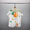 Casual overhemd voor heren Designer overhemd 24ss Heren overhemd met knoopsluiting Hawaiiaanse bloem casual overhemd met print Heren slank Hawaiiaans casual pak met korte mouwen Maat M-3XL #012