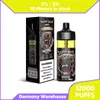 Sigarette elettroniche monouso con penna Vape originale 12000 Pod Mesh Coil Dispositivo regolabile aria ricaricabile Puff 12k Vapes