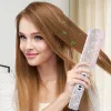 Irons Rhinestone Flat Iron For a Perm Titanium Straightening Irons LCD Display Floating 2 Inches Wide Plate Hair Straightener Curler